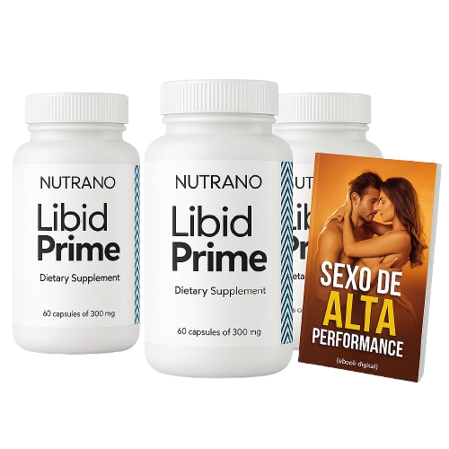 3 frascos do Libid Prime